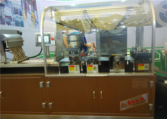 DPP da máquina de empacotamento da bolha da tabuleta de Alu Alu - auto máquina médica do aferidor da bolha 140E