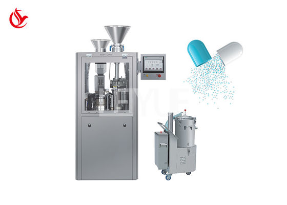 Máquina automática de enchimento de cápsulas farmacêuticas para partículas de pó de pílula